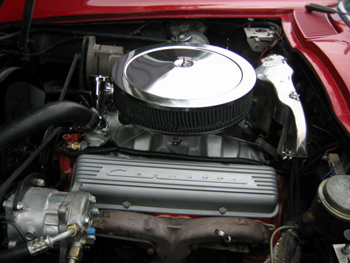 365 HP 327 installed in 65 Corvette