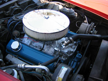 Robert Stevens Engine installed in Corvette